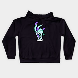 Hand moon eye Kids Hoodie